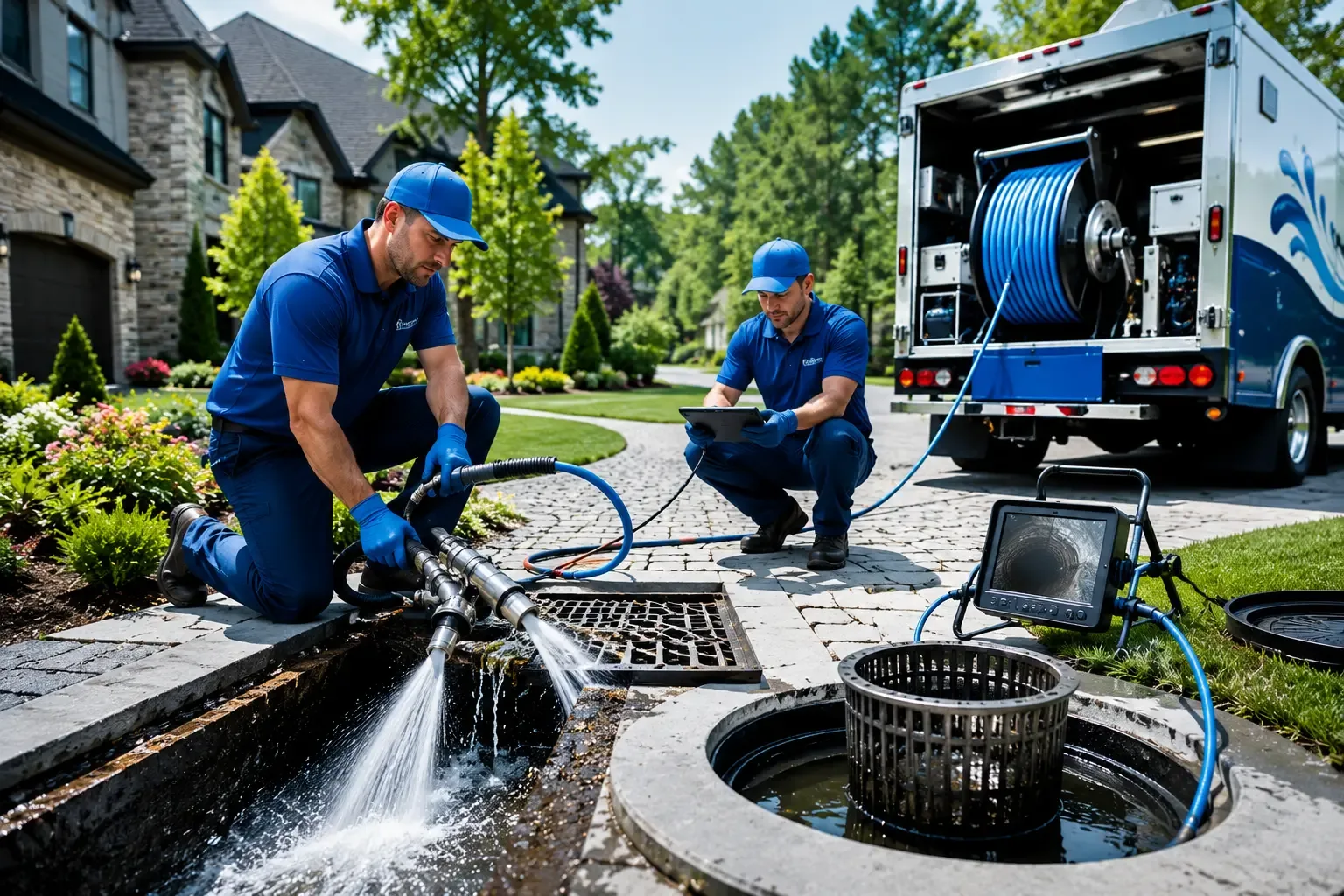 Local outdoor drain cleaning professionals in Thayer, IN